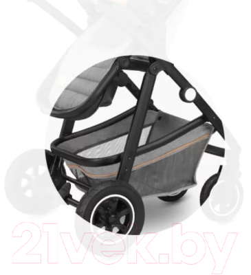 Детская универсальная коляска Lionelo Amber 2 в 1 (серый камень)