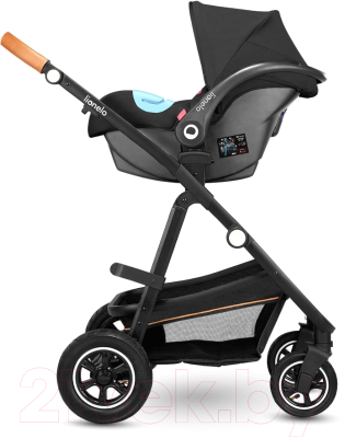 Детская универсальная коляска Lionelo Amber 3 в 1 (серый графит)