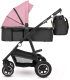 Детская универсальная коляска Lionelo Amber 3 в 1 (розовая роза) - 