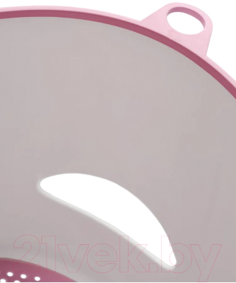 Горка для купания Эльфпласт Splash / 585 (белый/розовый)