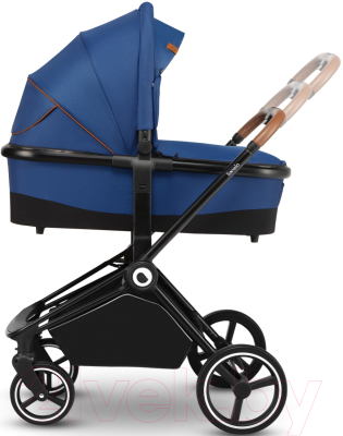 Детская универсальная коляска Lionelo Mika 2 в 1 (синий/темно-синий)