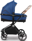 Детская универсальная коляска Lionelo Mika 2 в 1 (синий/темно-синий) - 