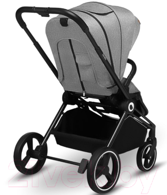 Детская универсальная коляска Lionelo Mika 3 в 1 (светло-серый)