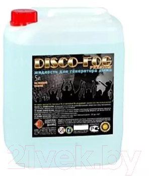 Жидкость для генератора дыма Disco Fog Premium (5л)
