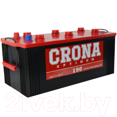 Автомобильный аккумулятор Kainar Crona 6СТ-190 Евро узкий 3 / 1900505010501171293 (190 А/ч)