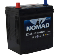 Автомобильный аккумулятор Kainar Nomad Asia 6СТ-42 Рус L+ / 037264603003142410R (42 А/ч) - 