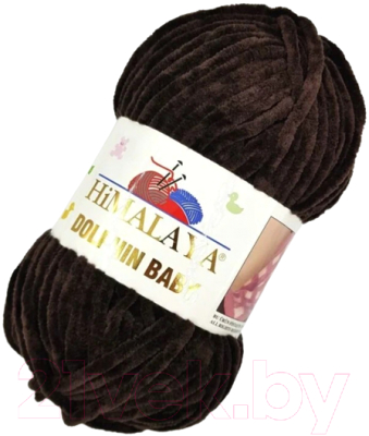 Пряжа для вязания Himalaya Dolphin Baby 80343 (шоколад)