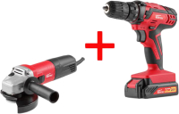 

Аккумуляторная дрель-шуруповерт Wortex, BD 2020-1 DLi