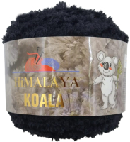 Пряжа для вязания Himalaya Koala 75709 (черный) - 