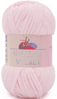 Пряжа для вязания Himalaya Velvet 90003 (нежно-розовый)