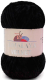 Пряжа для вязания Himalaya Velvet 90011 (черный) - 