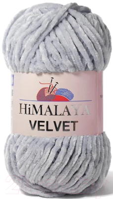 Пряжа для вязания Himalaya Velvet 90025 (светло-серый)