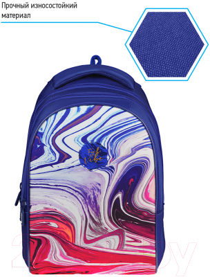 Школьный рюкзак Berlingo InStyle Liquid Wave / RU081S02