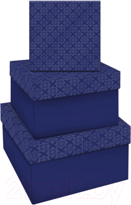 Набор коробок подарочных Meshu Blue style. Top / MS_46592