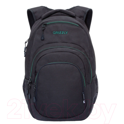 Рюкзак Grizzly RQ-003-31 (черный/бирюзовый)