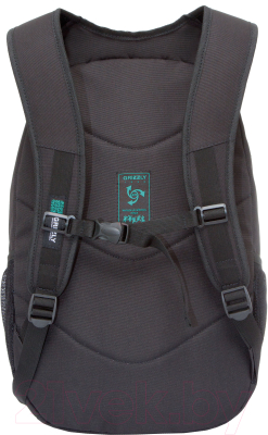 Рюкзак Grizzly RQ-003-31 (черный/бирюзовый)