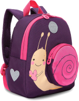 Детский рюкзак Grizzly RK-280-2 (фиолетовый/розовый) - 