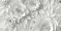 Фотообои листовые Citydecor Цветы Модерн 3D (500x260) - 