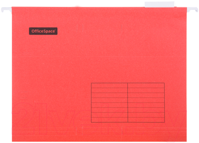 Папка подвесная OfficeSpace 296358 (красный)