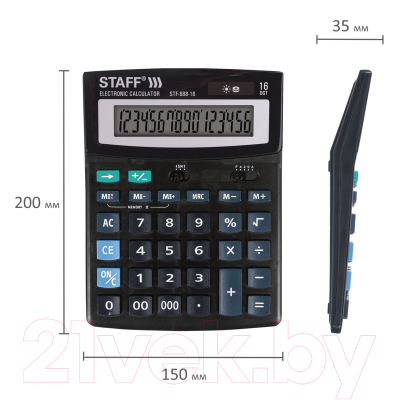Калькулятор Staff STF-888-16 / 250183