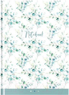 Записная книжка OfficeSpace OfficeSpace Узор. Flower Pattern А4 / ББ4т128_34087 (128л)