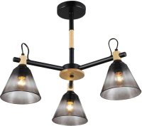 

Люстра Sfera Sveta, 06781/3 Black+Wood