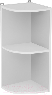 Шкаф навесной для кухни Артём-Мебель 300мм СН-114.68 (ДСП серый)