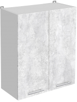 Шкаф навесной для кухни Артём-Мебель 600мм СН-114.75 (ДСП бетон спаркс лайт) - 