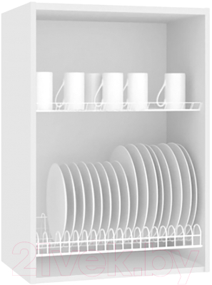 Шкаф навесной для кухни Артём-Мебель СН-114.81 (500) (ДСП бетон спаркс лайт)
