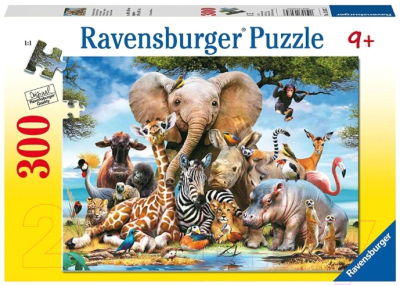 Пазл Ravensburger Африканские друзья XXL / 13075 (300эл)