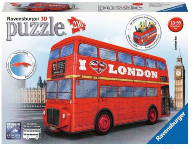 3D-пазл Ravensburger Лондонский автобус / 12534 (216эл)