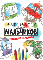 

Раскраска Проф-Пресс, Только для мальчиков. Большие машины