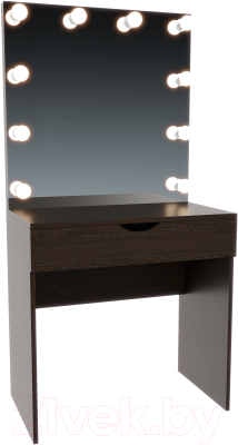 Туалетный столик с зеркалом Мир Мебели С подсветкой 12 ZW
