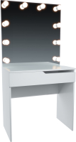Туалетный столик с зеркалом Мир Мебели С подсветкой 13 ZB - 