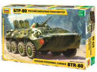 Сборная модель Звезда Российский бронетранспортер БТР-80 / 3558 - 