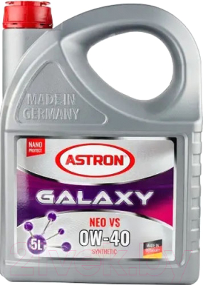 Изображение товара Моторное масло Astron Galaxy Neo VS 0W40 / 40055l (5л)