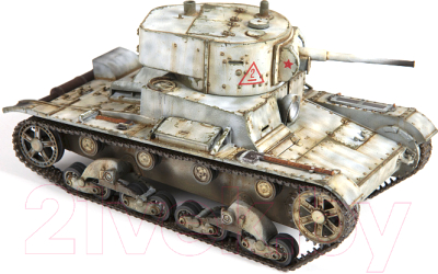Сборная модель Звезда Советский легкий танк Т-26 обр.1933 / 3538