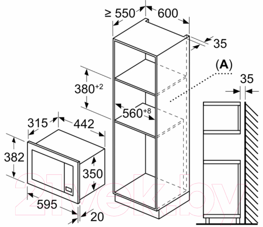 Микроволновая печь Bosch BEL623MB3