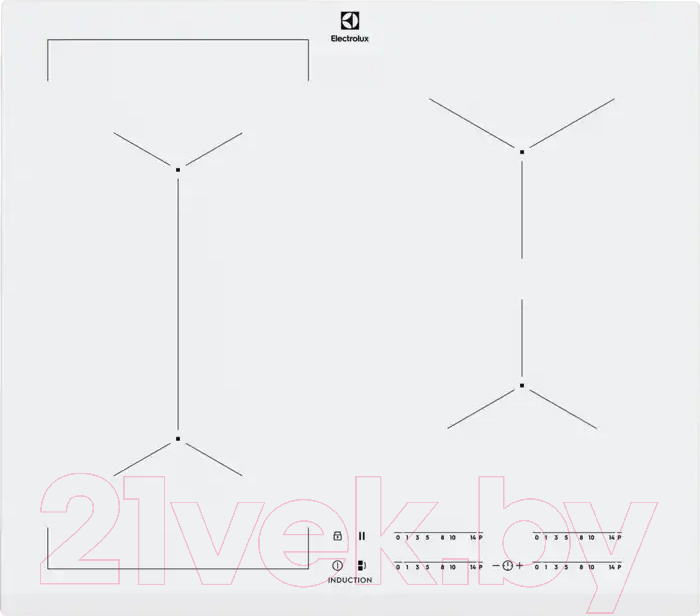 Индукционная варочная панель Electrolux EIV63440BW