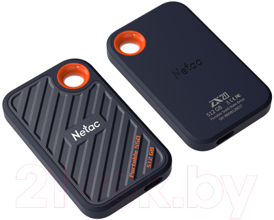 Внешний жесткий диск Netac ZX20 USB3.2 512GB (NT01ZX20-512G-32BL)