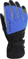 Перчатки лыжные VikinG Diran / 110/24/4234-0915 (р.8, черный/синий/желтый) - 