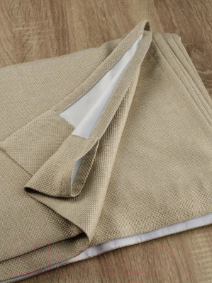 Изображение товара Комплект штор Модный текстиль 112MT391002 25x15 (250x150, 2шт, льняной)