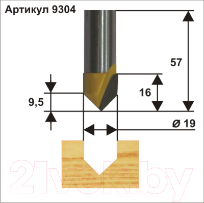 Фреза Энкор 9304