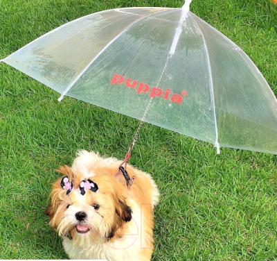 Зонт для собак Puppia PAOA-UM1252-WH-FR (прозрачный )