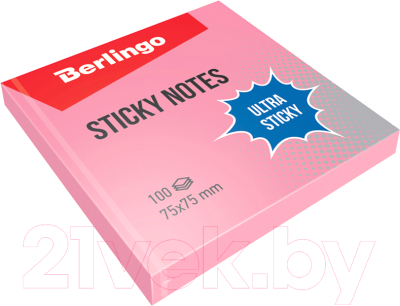 Блок для записей Berlingo LSn_39207 (розовый пастель)