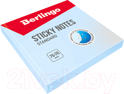 Блок для записей Berlingo HN7676SB (голубой)