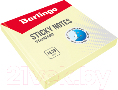 Блок для записей Berlingo HN7676SGe (желтый)
