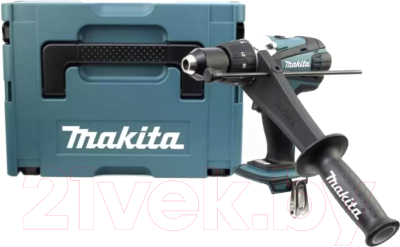 Профессиональная дрель-шуруповерт Makita DHP458ZJ