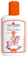 Молочко солнцезащитное Helan SPF 30 Sole Bimbi / 41L (125мл) - 