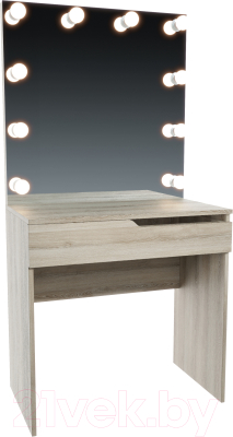 Туалетный столик с зеркалом Мир Мебели С подсветкой 13 ZS